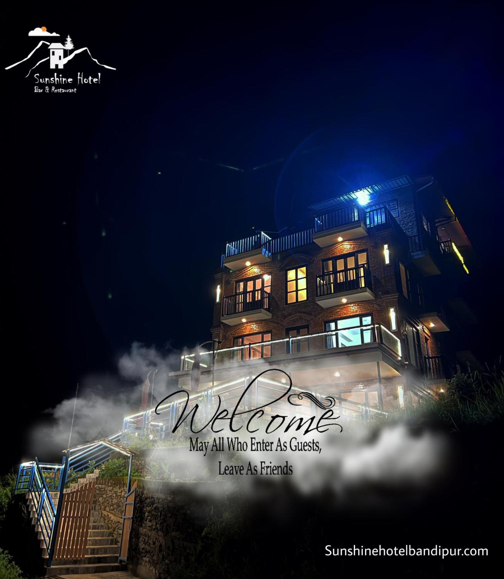 Sunshine Hotel Bandipur Tanahun Zewnętrze zdjęcie